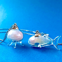 レインボージンベイザメのネックレス Whale shark necklace 6枚目の画像