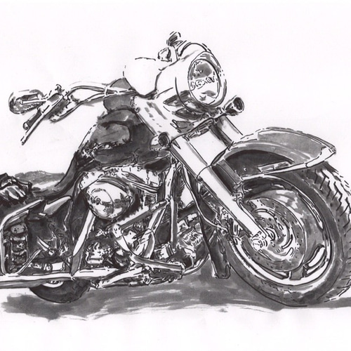 オーダーメイド筆ペンイラスト イラスト T style 通販 7210638｜Creema