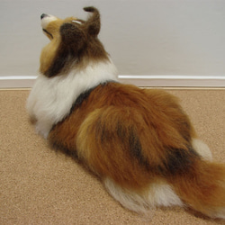 羊毛フェルトの犬・シェルティ1505 2枚目の画像