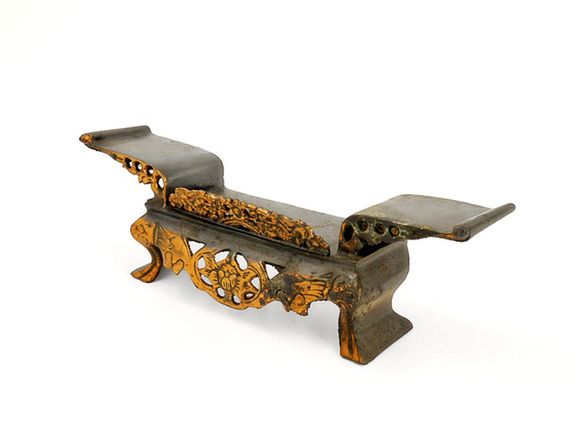復古蝕刻鐵祀桌，中國清代舊風格，大翅膀(SKU16) 第8張的照片