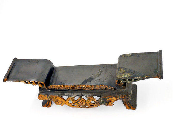 復古蝕刻鐵祀桌，中國清代舊風格，大翅膀(SKU16) 第10張的照片