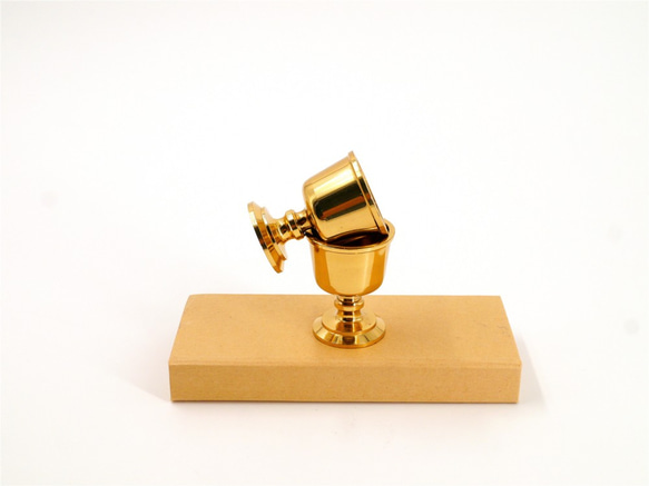 金メッキ真鍮製ティーカップ-特別な機会（SKU22） 4枚目の画像