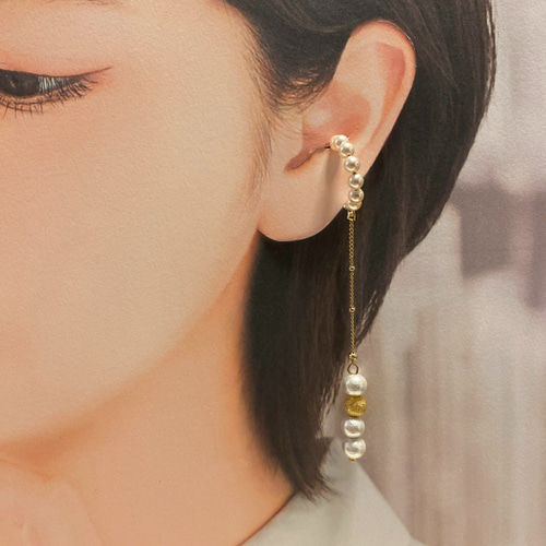 イヤーカフ(片耳用)【☆今だけ期間限定価格／送料無料】スワロフスキー  