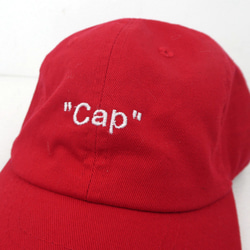 Cap ロゴ　キッズ ローキャップ 2枚目の画像