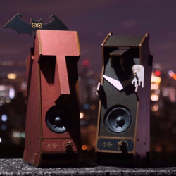 Halloween Stereo Puzzle (Stereo Speakers+Bat&Ghost) 1枚目の画像