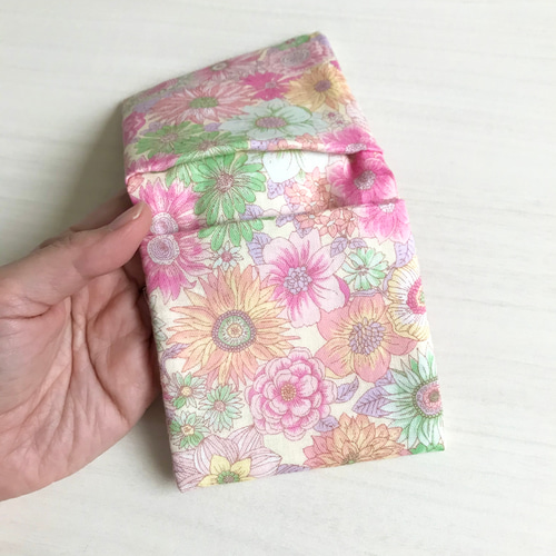 サニタリーケース⭐ハンドメイド⭐花柄☆ 2088【2点100円、3点200円引き】花柄サニタリーケース - メルカリ