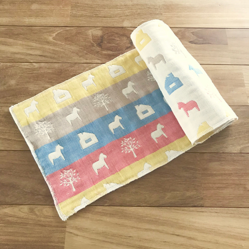 専用6重ガーゼタオル 限定キノコ柄 【公式通販】