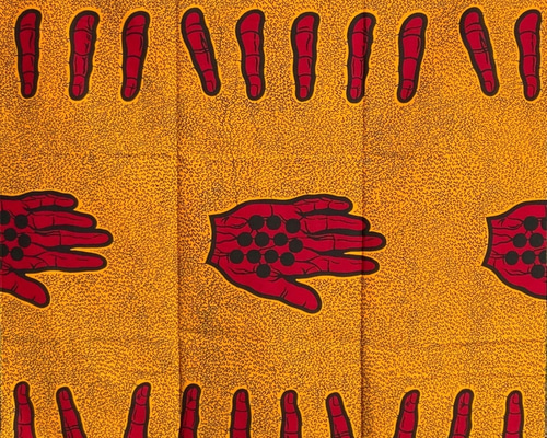 生地のみ] Vlisco社アフリカンファブリック /1yard(約90cm)【2