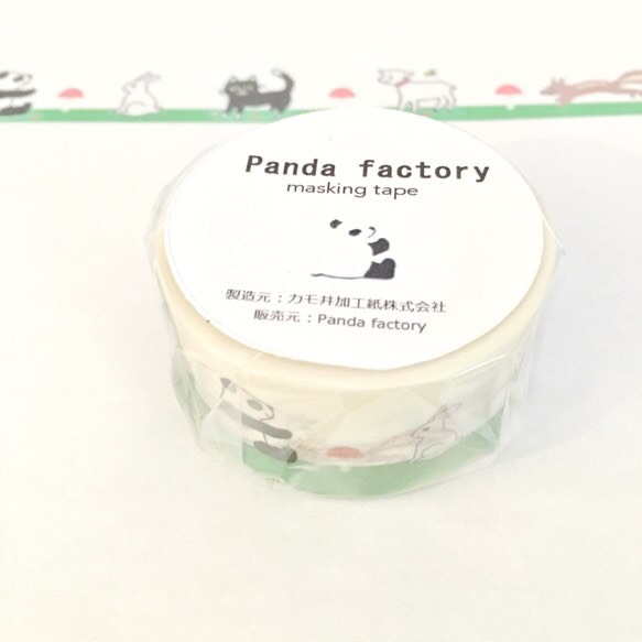 Panda factory 貓熊紙膠帶2 第3張的照片