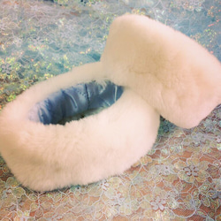 サイズオーダー受注生産制♡fur cuffs 1枚目の画像