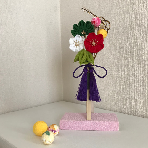 オーダー】新春 お正月飾り 熊手 つまみ細工 福寄せ お正月準備 その他