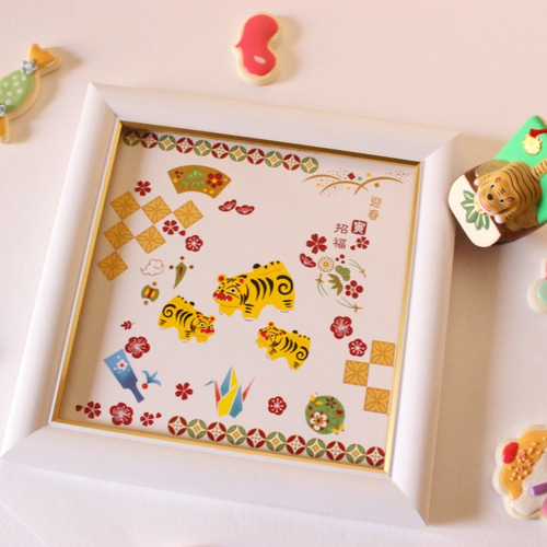 キルンアート　タイルを入れるピンクの額　正方形 3個セット キルンアート タイルを入れるピンクの額 正方形 3個セット 【楽天市場