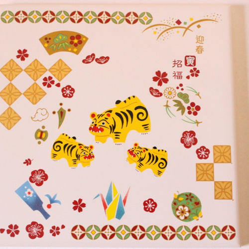 sale】かわいい寅さんのインテリアタイル額「ポーセラーツ」 フォト