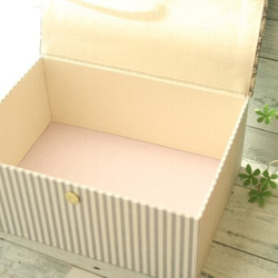リバティ　おもちゃ箱　おおきな収納ボックス  メイモリス 3枚目の画像
