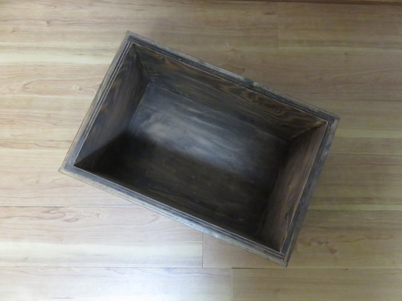 [新品]マルシェ木箱 ブロカント アンティーク ケース 4枚目の画像