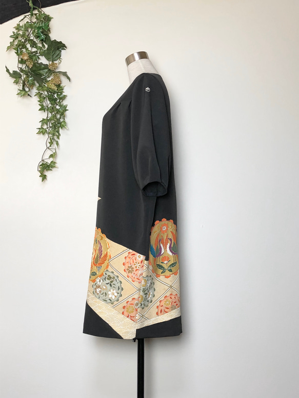 和服重塑Tomesode寬鬆繭形襯裙 第4張的照片