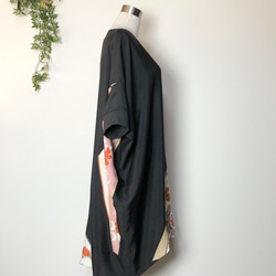 和服重製Tomesode Momonga連衣裙 第9張的照片