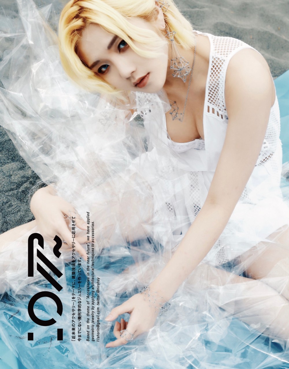 geometric jewelry pierce/earring_pair_A