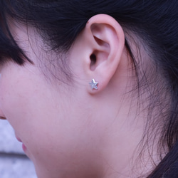 【澄旅】星星貼耳．925純銀耳環 第4張的照片