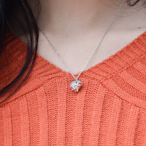 旅団]チェン小さな暖かい羊。 925スターリングシルバーのネックレス