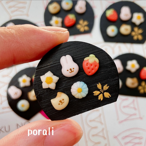 ミニチュア 年取り 季節の和菓子セット フェイクフード 作成依頼