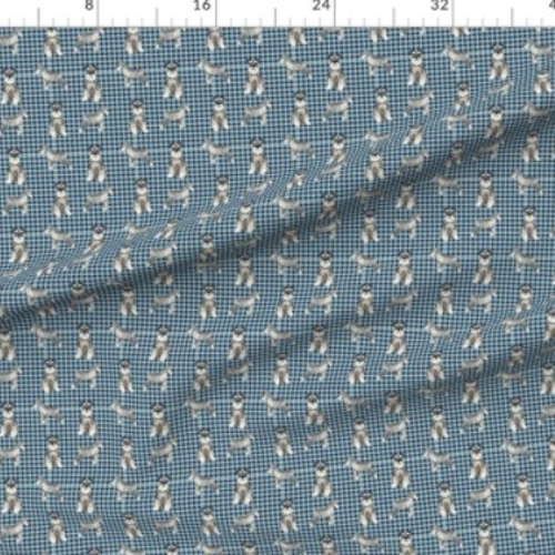 New 犬 犬柄 シュナウザーの可愛すぎるデザイン 輸入生地 生地