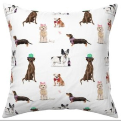 New 犬 犬柄の可愛すぎるデザイン 輸入生地 生地 ハンドメイド