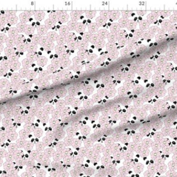 輸入生地 パンダ 動物柄 ハンドメイド素材 生地 布 布地 2枚目の画像