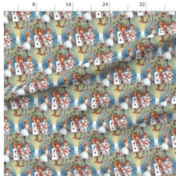 不思議の国のアリス アリス 生地 ハンドメイド素材 輸入生地 2枚目の画像