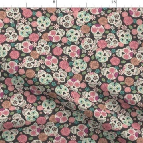 メキシコ シュガースカル スカル柄 ドクロ ハンドメイド素材 輸入輸入