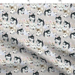 可愛い子供と犬パネル生地　ハンドメイド 0_d9cb69ce64c275e993f75eef656f