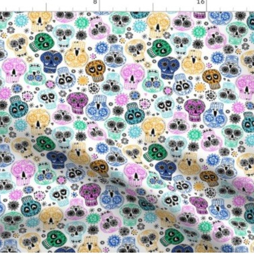 メキシコ シュガースカル スカル柄 ドクロ ハンドメイド素材 輸入輸入