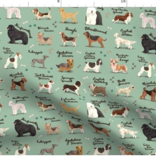 New 犬 犬柄の可愛すぎるデザイン 輸入生地 生地 ハンドメイド 素材 