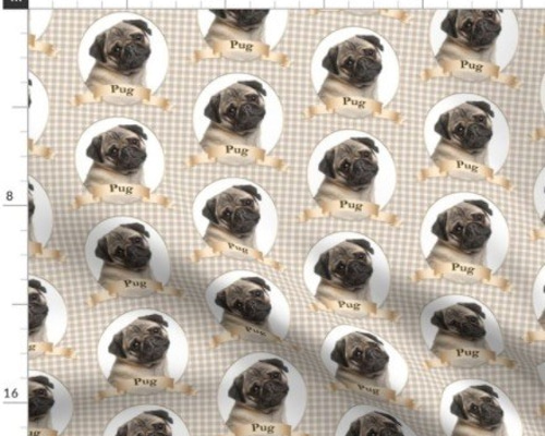 パネル 生地 オーダー用 ①～ パグだわんこ♡