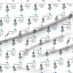 不思議の国のアリス アリス 生地 ハンドメイド素材 オリジナルデザイン生地 2枚目の画像
