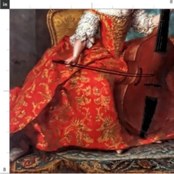 マリーアントワネット 貴婦人 クィーン 生地 輸入生地 ロココ調 ビクトリア 中世フレンチ宮廷 4枚目の画像