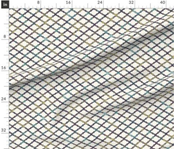 輸入生地 生地 モロッカン 印象派のクリムト様式 クリムト 名画 モロッコ モロッコ柄 ハンドメイド 素材 綿 布 おし 2枚目の画像