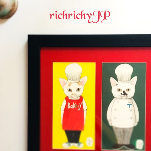 額装 ヒグチユウコ 超レア アート オリジナル額装 猫 ねこグッズ