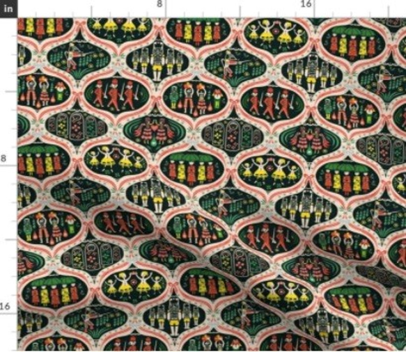 モロッカン柄 幾何学柄 モロッカン モロッコ 手芸 生地 輸入生地 布 布地 コットン 綿 ハンドメイド 1枚目の画像