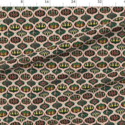 モロッカン柄 幾何学柄 モロッカン モロッコ 手芸 生地 輸入生地 布 布地 コットン 綿 ハンドメイド 2枚目の画像