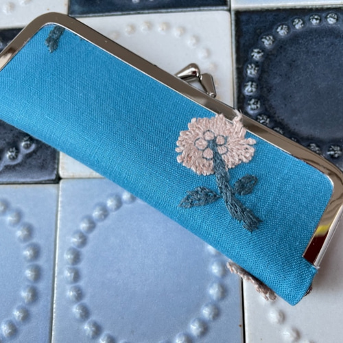 ミナペルホネン スキップ 印鑑ケース がま口 kirakira-ufufu 通販  