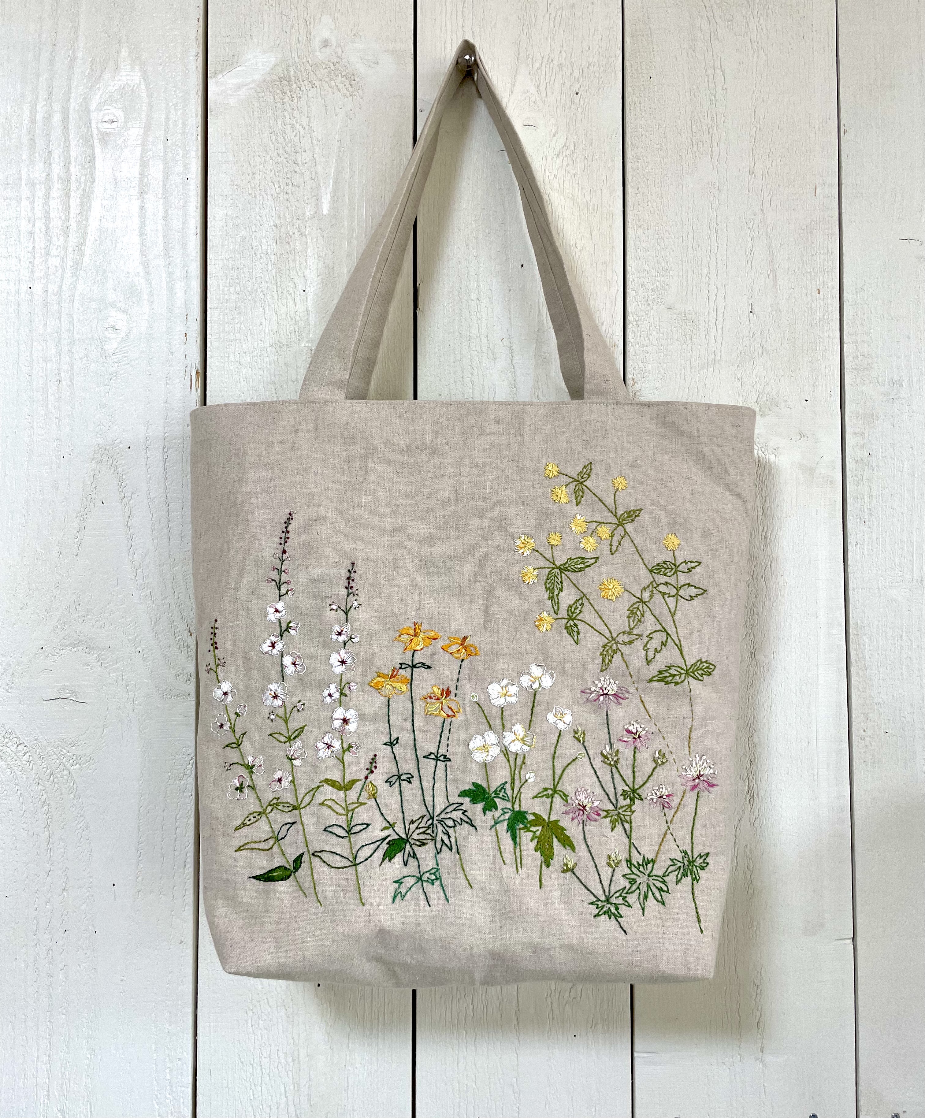ガーデン刺繍トートバッグ トートバッグ bean 通販 12690581