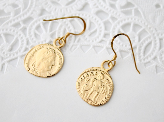 coin pierce I (gold plating)