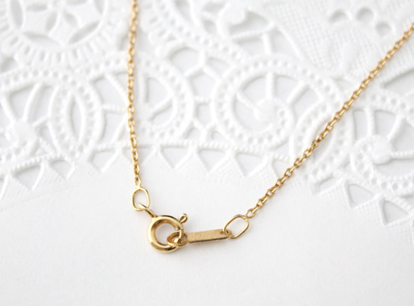 coin necklace H (gold plating)【受注生産】 4枚目の画像