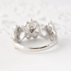 crown ring (rhodium plating) 第3張的照片