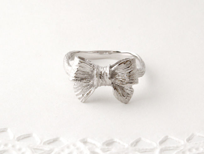 リボンリング（シルバー）