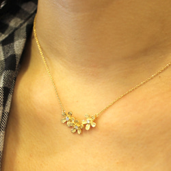 Petit fluer necklace 3 ( gold plating ) 第3張的照片