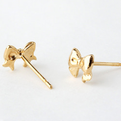 Ribon pierce (gold plating) 第2張的照片