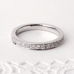 Eternity CZ ring (rhodium plating) 第1張的照片