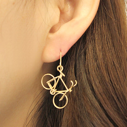 bicycle pierce (gold plating) 第3張的照片